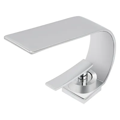 Produktbild von Wasserhahn Einhebel-Waschtischarmatur 20,5*4,8*13 cm Badarmatur Silber