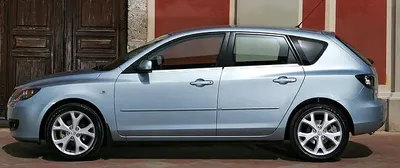 Image de Mazda 3 I HB 03+ CHROME Baguettes de fenêtre PORTE LATÉRALE
