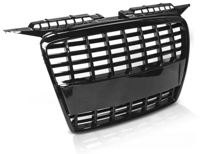 Produktbild von Sportgrill / Kühlergrill kompatibel mit A3 8P 05-08 Hochglanz schwarz