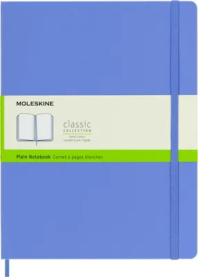 Produktbild von Moleskine Notizbuch Classic Collection fester Einband ca. DIN A4 blanko hortensienblau - A4