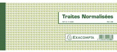 Obrázek produktu pro EXACOMPTA Carnet … souche "Traites normalis‚es"