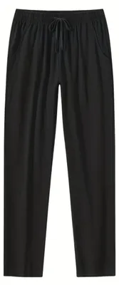 Produktbild von Currero Leinenhose Herren Schwarz XL