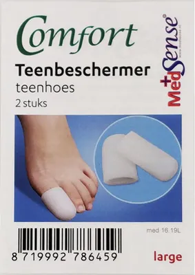 Produktbild von Zehenschutz – Großzehenschutz – MedSense Comfort 2 Stück – Größe L