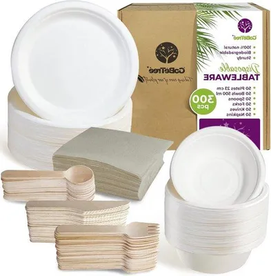 Image de Serviettes en bambou pour 50 personnes