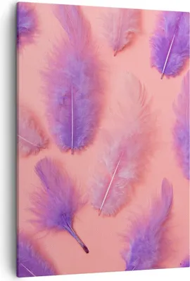 Produktbild von Bild auf Leinwand - Leinwandbild - Einteilig - Vogel Feder Farbe Komposition - 50x70cm - Wand Bild - Wanddeko - Wandbilder - Leinwanddruck - Wanddekoration - Leinwand bilder - Wandbild - PA50x70-2922