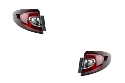 Immagine prodotto di Johns, si adatta a Renault Megane luce combinata posteriore III 11/08-12/13 set esterno di luci destra e sinistra