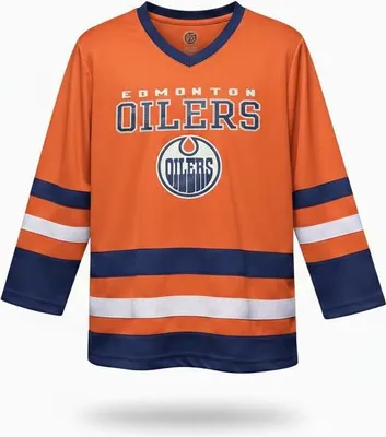 Immagine prodotto di Maglia da Hockey Edmonton Oilers NHL Moda Bambini Taglia: Bambini XL (13 - 15 anni)