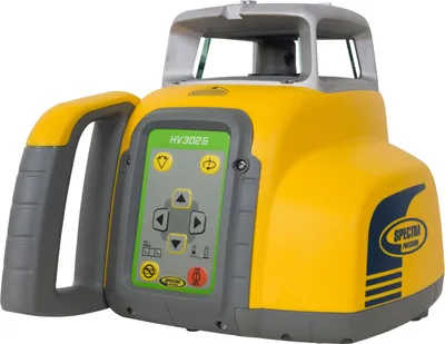 Produktbild von Spectra vollautomatischer Horizontal-/ Vertikallaser SpectraPrecision HV302G-1, grüner Laserstrahl, inkl. Funkfernbedienung RC402N
