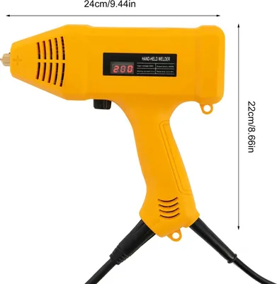 Produktbild von Handschweißgerät - Inverter-Schweißgerät - 3000 W - 20–200 A - Tragbar - Für Zuhause & DIY - Gelb