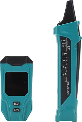 Produktbild von Unterbrechersuchgerät mit LCD-Display, GFCI-Steckdosentester, elektrisches Prüfgerät mit NCV-Test und Taschenlampe, einschließlich Tragetasche und