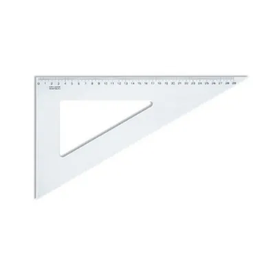 Image de Koh-i-noor 745858 - Règle triangle 60/320, transparente