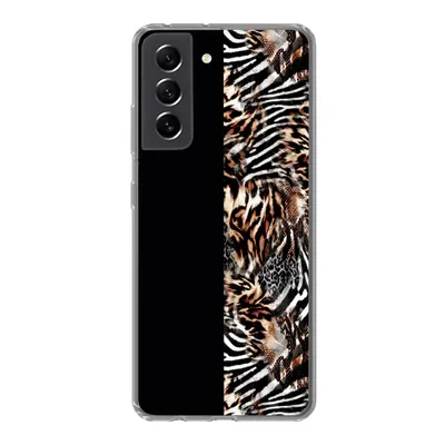 Produktbild von MuchoWow® Handyhülle Schutzhülle Hülle für Samsung Galaxy S21 FE Mantel - Design - Tiere Silikon Softcase Handy Hülle - Mobiltelefonhülle