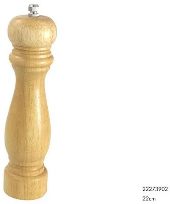 Produktbild von Pfeffermühle Holzküchenzubehör braun 22cm Pfeffermahler
