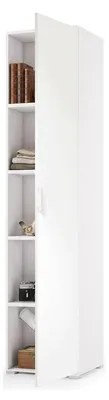 Produktbild von Dmora Allzweckschrank 1 Tür Weiß 45x195 cm 4 Regale