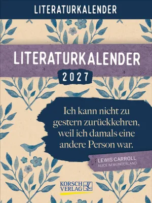 Produktbild von Literaturkalender 2027
