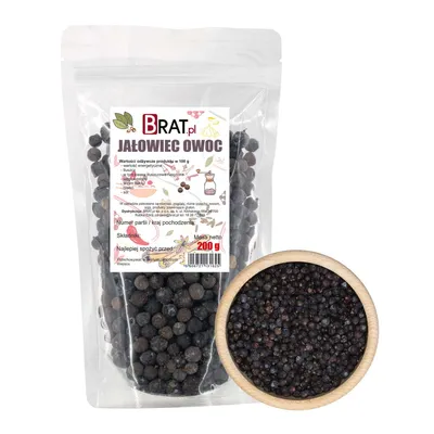 Obrázok produktu pre Celý jalovec 200g Brat.pl