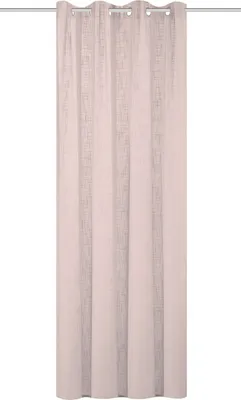 Produktbild von 800530 Ösen Fertigschal SOFTY halbtransparent, Leinenstruktur