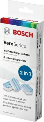 Produktbild von Bosch Vero Serie Entkalkungstabletten 2-in-1 00312093 / TCZ8002A / 00576694