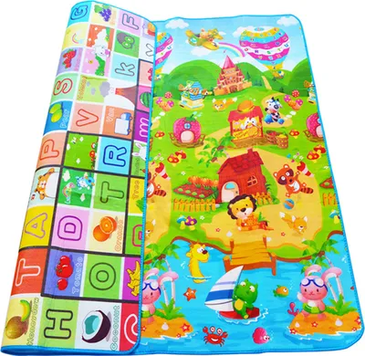 Obrázek produktu pro Aga Vzdělávací oboustranná pěnová podložka Hřiště 180x120cm