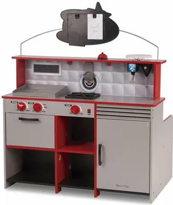 Obrázek produktu pro Melissa & Doug Restauran kuchyka 108 x 66 x 18 cm