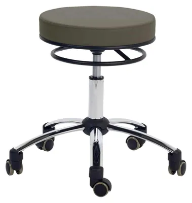 Produktbild von Rollhocker mit Ringauslöser, Grau, 57 cm Durchmesser