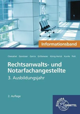 Immagine prodotto di Rechtsanwalts- und Notarfachangestellte, Informationsband