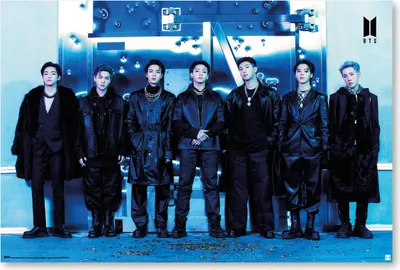 Produktbild von Erik Editores Bts 1 Plakat Blau Blau One Size