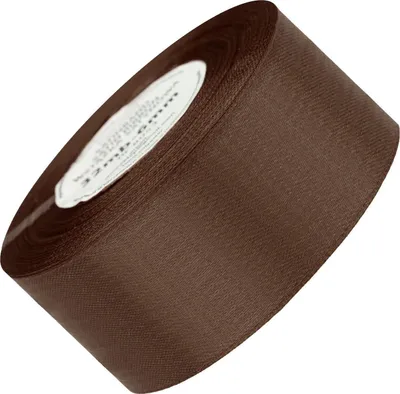 Zdjęcie produktu dla Wstążka satynowa brązowa 50mm - 32mb