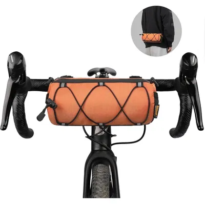 Productafbeelding van Fietszak, stuurzak, voorzak, racefiets, oranje
