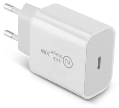 Produktbild von Schnellladegerät Ladegerät PD 20W Netzteil USB Typ C Power Charger Lade Adapter