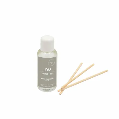 Obrázok produktu pre Zone Denmark Náplň do difuzéra vône Inu Focused Mind, sada náplní, difuzér vône, vonné tyčinky, 100 ml, 23943