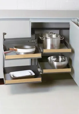 Produktbild von Peka Magic Corner Comfort Fioro 1000/600 Links Anthrazit Auszugsystem