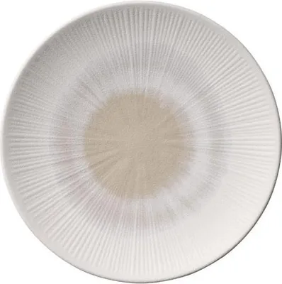 Produktbild von APS 85504 Teller BLUSH, Ø 26 cm, Höhe 3 cm, Melamin, weiß/beige