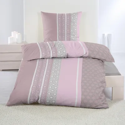 Produktbild von Warme Winter Microfaser Thermo Fleece Bettwäsche 135x200 155x220 Bettbezug Modern, Design - Motiv:Design 7, Maße:155 cm x 220 cm