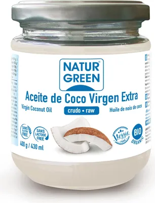 Image de Huile de coco vierge Naturgreen 400g