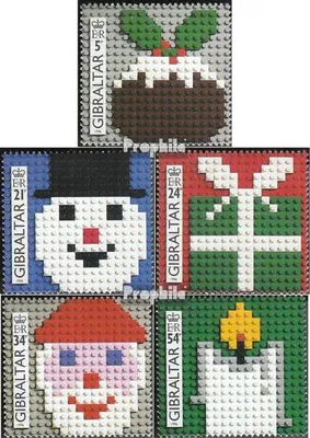 Produktbild von Briefmarken Gibraltar 1996 Mi 778-782 (kompl.Ausg.) postfrisch Weihnachten