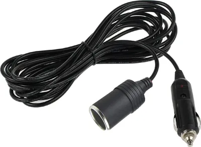 Produktbild von G67C KFZ Zigarettenanzünder Verlängerungskabel 2m – 12V/24V 5A Auto & LKW Steckdose Kabel