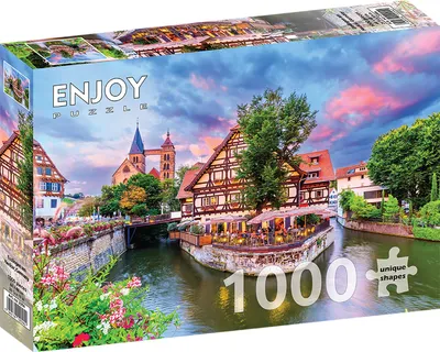 Obrázok produktu pre Puzzle 1000 dielov Enjoy – Esslingen am Neckar, Nemecko