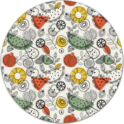 Produktbild von Glas-Herdabdeckplatte Glaskeramikkochfeld-Abdeckung Schneideplatten - 40 cm - Bunte weiche Kunst
