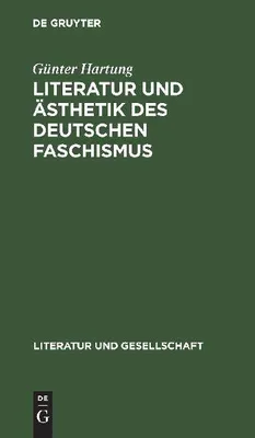 Produktbild von Literatur und Ästhetik des deutschen Faschismus