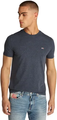 Obrázek produktu pro Tommy Hilfiger Pánská košile Heathered XSlim Jasper - DM0DM20363, barva:tmavě modrá, materiál:XXL