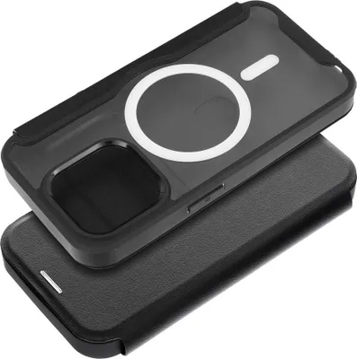 Image de Étui Smart Mag pour IPHONE 15 PLUS compatible avec MagSafe noir