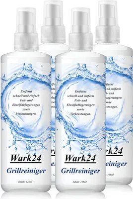 Produktbild von Wark24 Grillreiniger 125ml - Entfernt schnell und einfach Fett (4er Pack)
