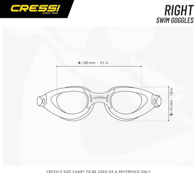 Produktbild von Cressi sub S.p.A. Schwimmbrille Black sonstige -