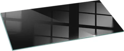Produktbild von Funkenschutzplatte – Glasbodenplatte für Kaminofen – Kaminunterlage aus Glas – 125x50 cm – Feuerfeste Ofenbodenplatte – Hitzebeständige Schutzplatte für Kamin – Transparente Bodenschutz Glasplatte – Farbe Weiß