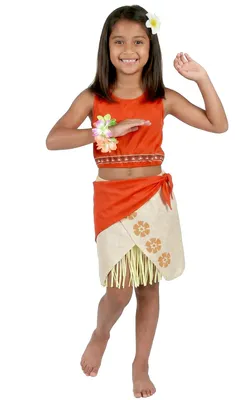 Produktbild von Hawaii Kostüm für Mädchen 5-6 Jahre (S)