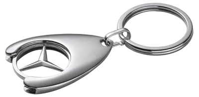 Productafbeelding van Sleutelhanger met winkelwagentje munt