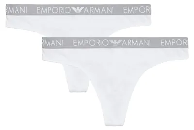 Immagine prodotto di Emporio Armani - Slip da donna (confezione da 2) NA418 (XS) (bianco)
