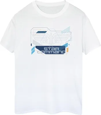 Produktbild von Disney - "Lightyear Star Commands" T-Shirt für Damen BI50404 (S) (Weiß)