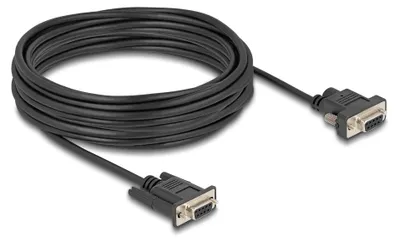 Obrázek produktu pro DeLOCK 88240, Černá, 10 m, DB-9, DB-9, Samice, Samice